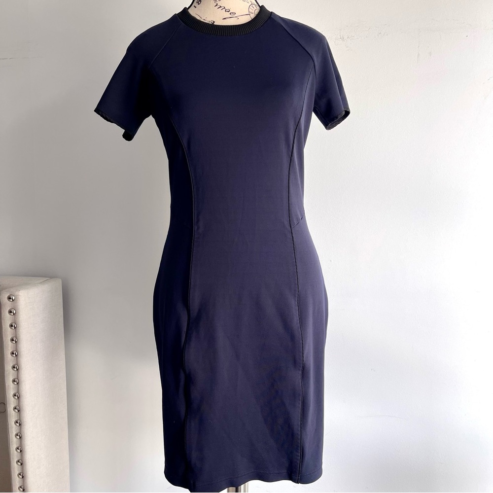 MaxMara Sportmax Code Navy Dress